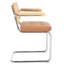 Chaise de salle à manger avec accoudoirs Aliany