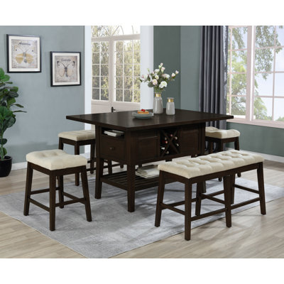 Cahlani - Person Four Leg Dining Set