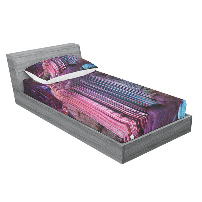 Microfiber Sheet Set, Twin Sheet Set + Fitted Sheet + 1 Pillowcase