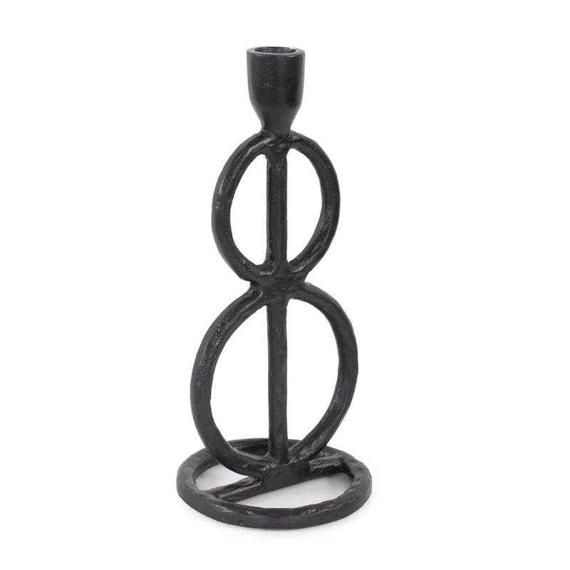 Arman Candlestick Holder, 7'' H X 6'' W X 4'' D