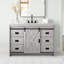 Ensemble de meuble-lavabo simple 48 po avec plateau en pierre reconstituée Jillian-392423098