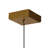 Integrated LED 8" Brass Modern Mini Pendant with Handmade Textured Glass for Kitchen Island Entryway Island Hallway-1094432611