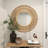 Amesbury Handmade Bamboo Round Wall Mirror-1783086469