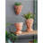D7x11" Visage Head Bust Planter, Brown-198306193