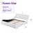 Sewilla Upholstered Faux Leather Low Profile Sleigh Bed with Adjustable Headboard-1774597867-1774597864