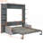 Queen Size Murphy Bed Wall Bed with Sofa-1865712068