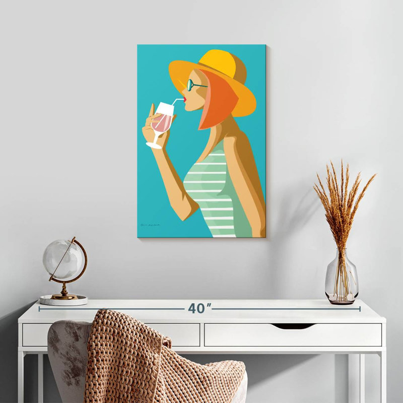Summer Girl I, H 24 po x l 16 po
