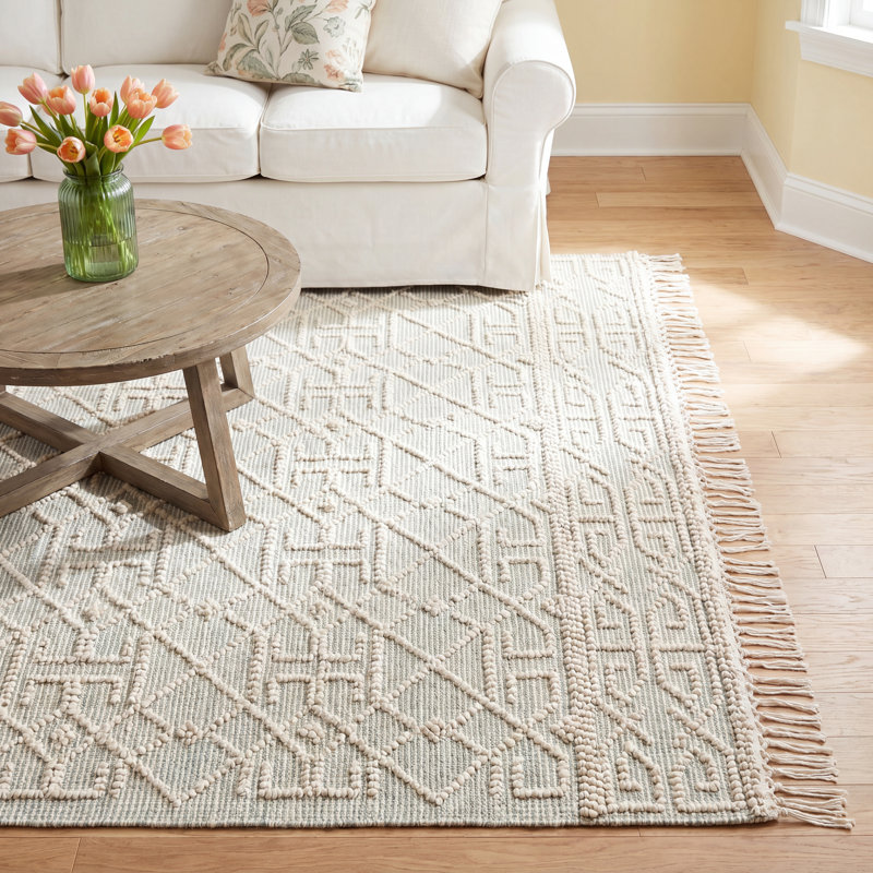 Geometric Indoor Rug, Rectangle 2' x 5'