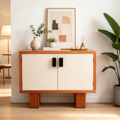 Armoire d'entrée de style Mid-Century
