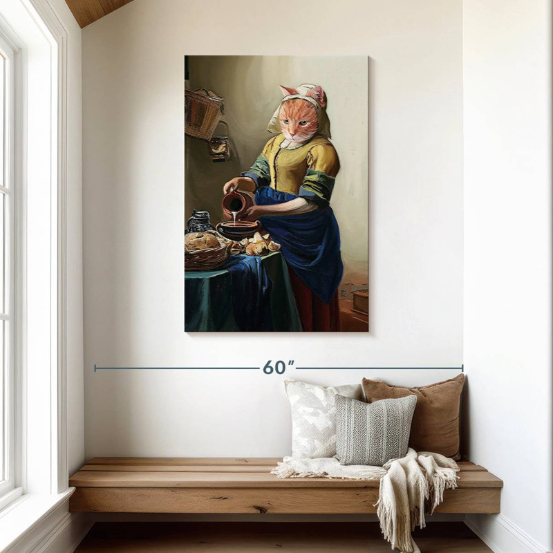 Chat Ketti Vermeer, H 45 po x l 30 po
