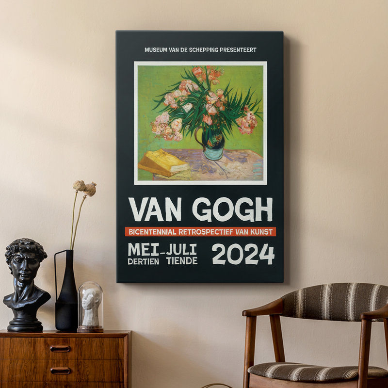 Van Gogh, exposition d'affiches II - galerie sur mesure Cavas, H 60 po x l 40 po