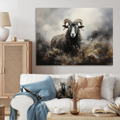 " Charcoal Sheep Beauty I "