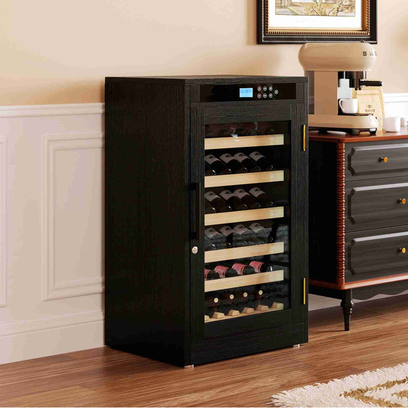 LED Touch Screen Display Constant Temperature Wine Cabinet