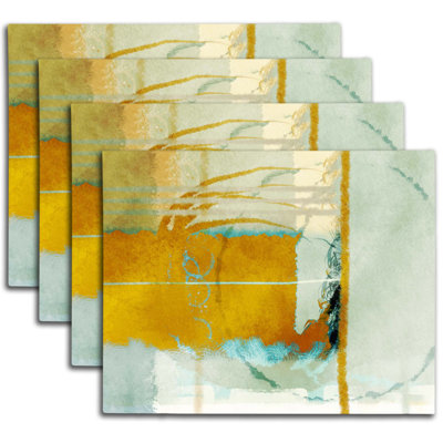 Napperon abstrait en polyester