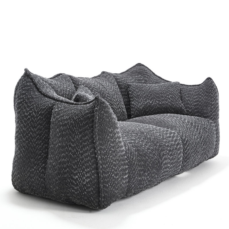 Black Chenille, For Relaxing And Unwinding At Home Chair With , Easy To Carry Place In Various Indoor Spaces