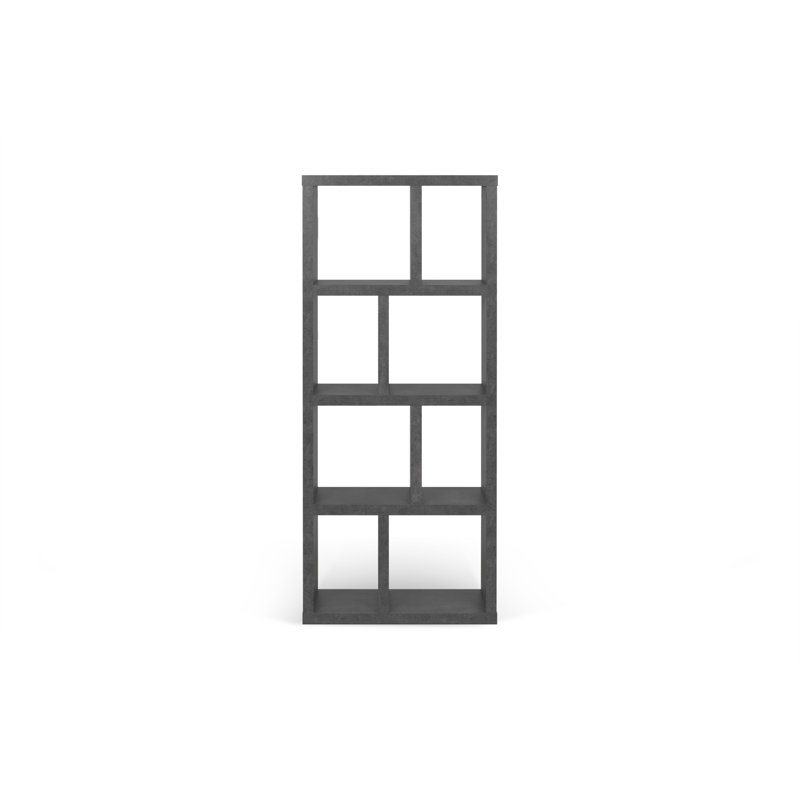Stetson 4 Level Cube Unit Bookcase, Concrete