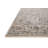 Sorrento Oriental Machine Made Power Loom Polyester Area Rug in Mist/Charcoal-78565353
