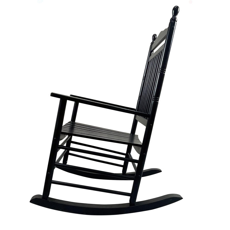 Fauteuil à bascule Balcony Porche, Noir