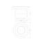 Hemisphere 1 - Light LED Flush Mount-1899617127