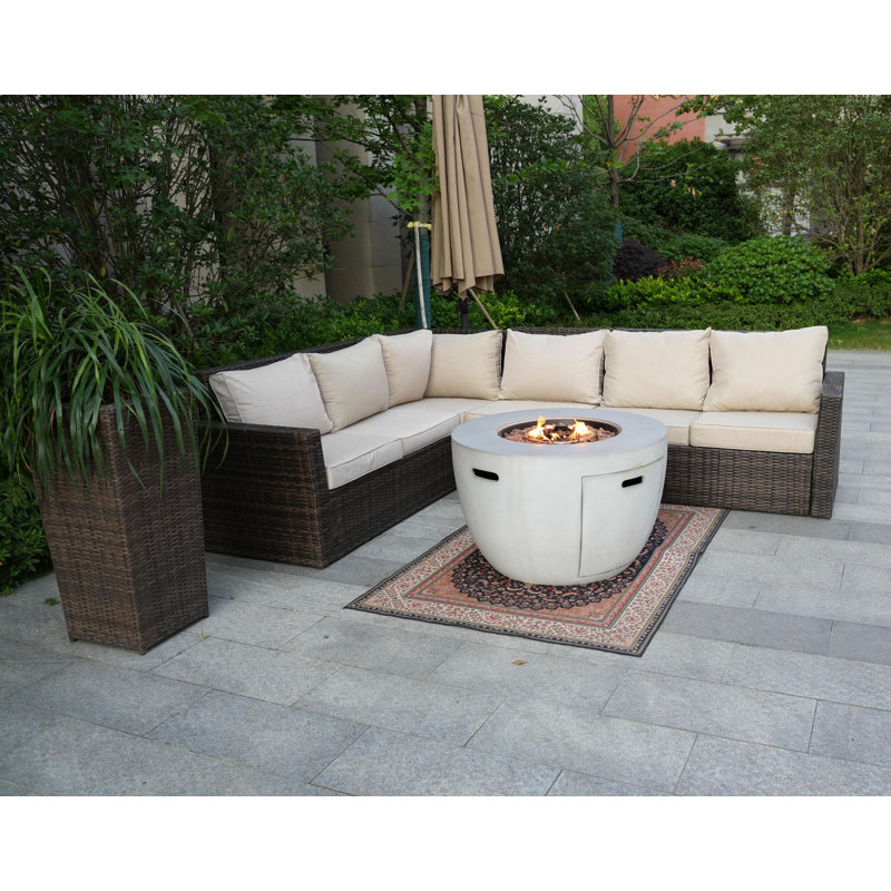 Ensemble de conversation modulaire avec coussins