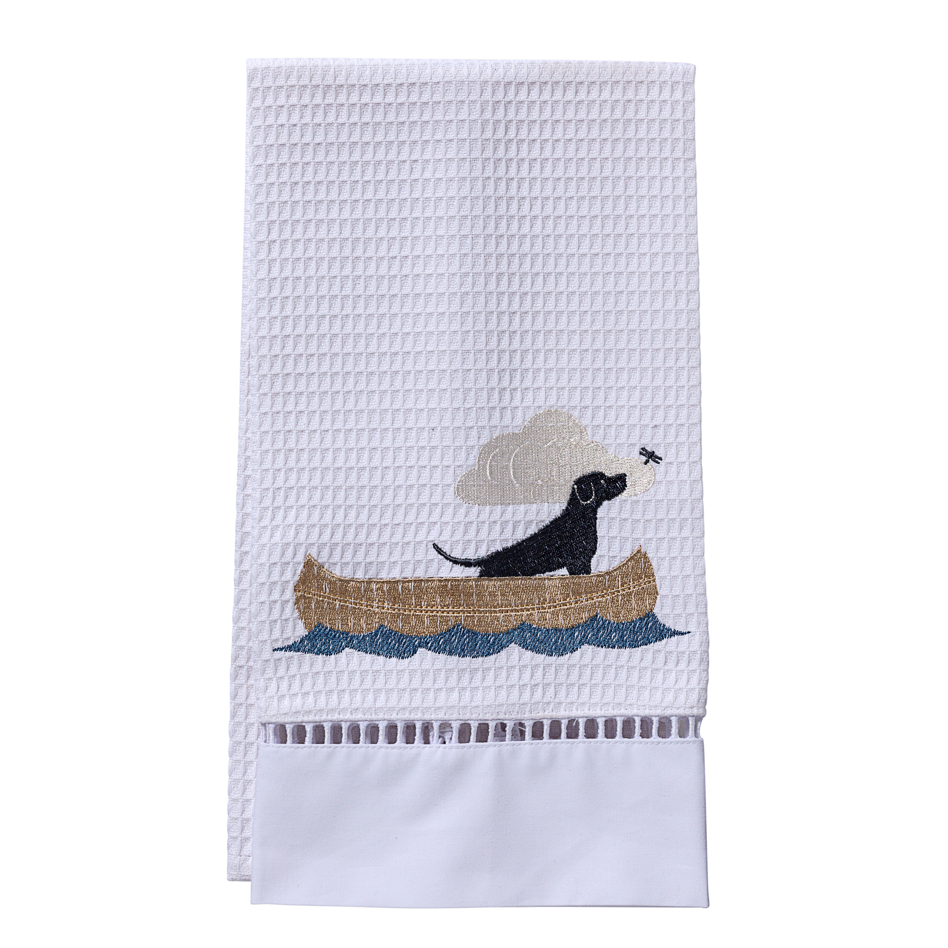 Michael Aram Fern Embroidered Hand Towel, Set of 2