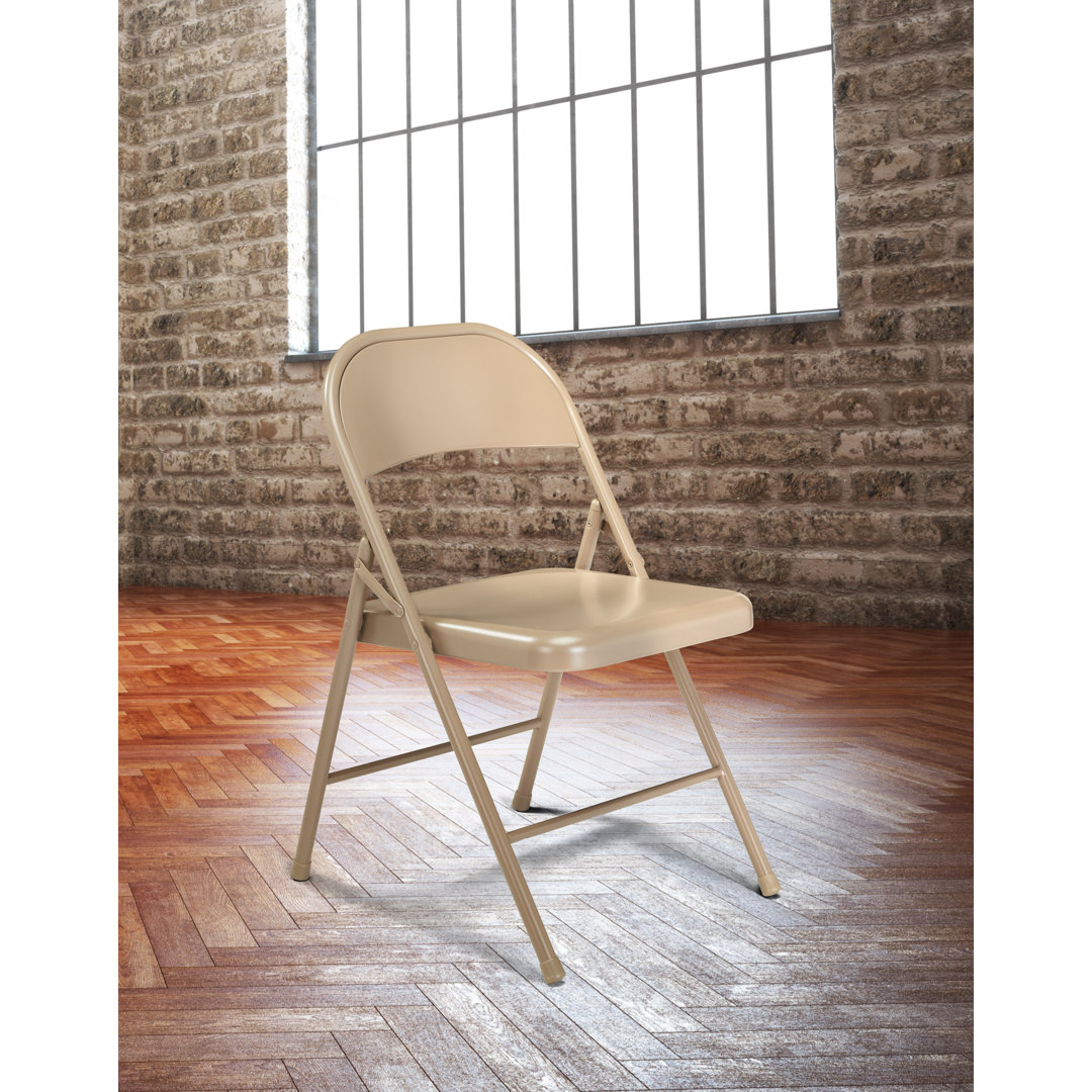 Commercialine Metal Folding Chair (Set of 4) National Public Seating