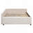 Linen Tufted Daybed with Trundle-1436342752