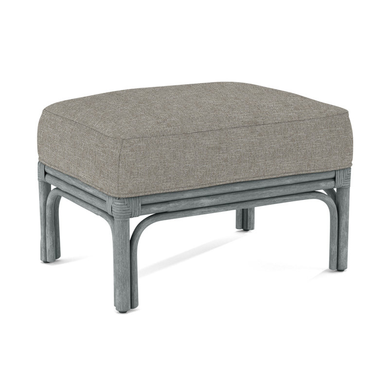 Repose-pieds rectangulaire 26 po Boca, Gris de base 0317-83, Champignon