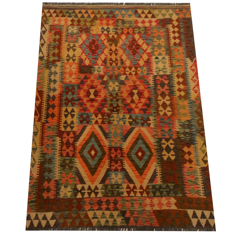 Azpeitia Wool Southwestern Indoor Rug