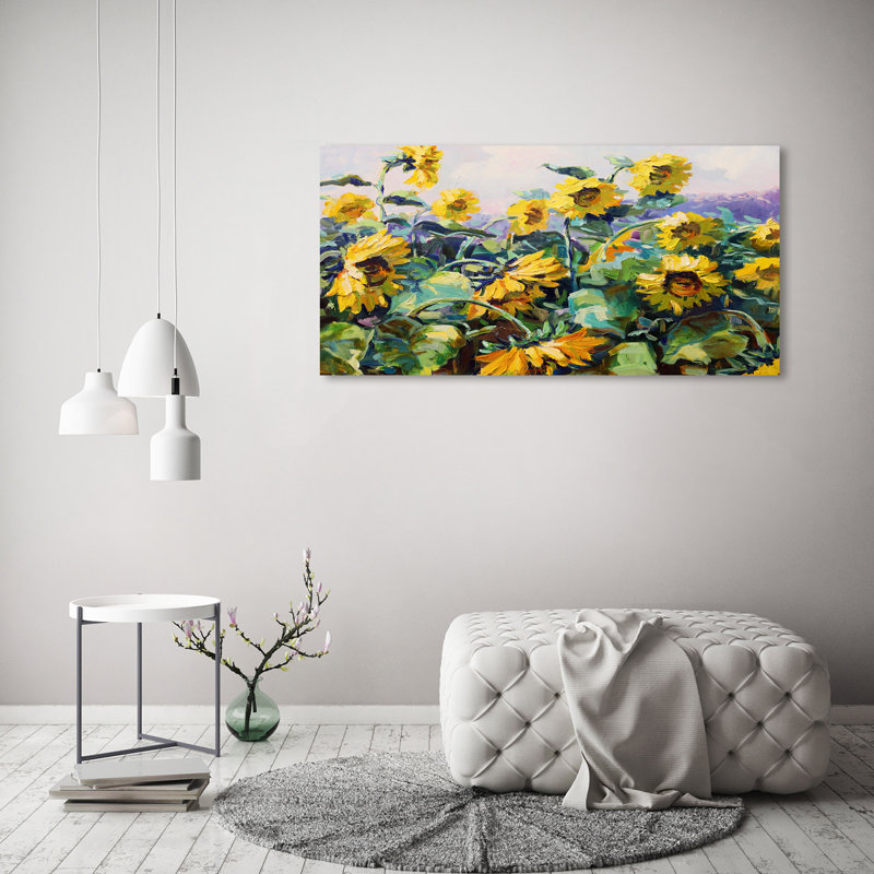 Sunflowers - Wrapped Canvas Print