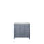 Meuble-lavabo décalé gauche L 36 po x P 22 po Jacques-66637687-112952876