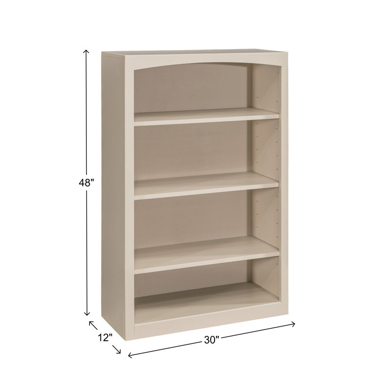 Bibliothèque classique Ossy, Oursin, (4 tablettes) H 48 po x l 30 po x P 12 po