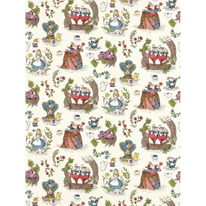 Alice in Wonderland Wallpaper, Hundreds/Thousands