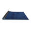 Tapis décoratif bleu contemporain-957832394