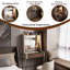 Coiffeuse 19,69 "avec un grand miroir-1796379911