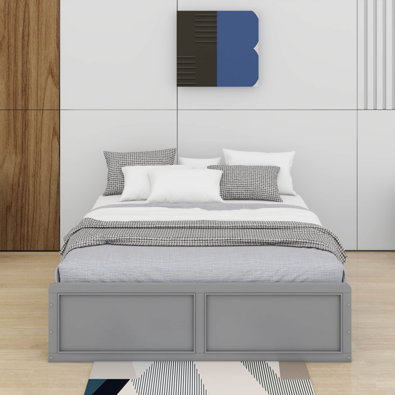 Queen Size Platform Bed With Drawers