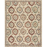 Suzani Hand Knotted Wool Area Rug