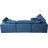 Jocqua Velvet L-Shaped Sectional Reversible-850340315