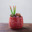 Pot à fleurs en céramique Wavy