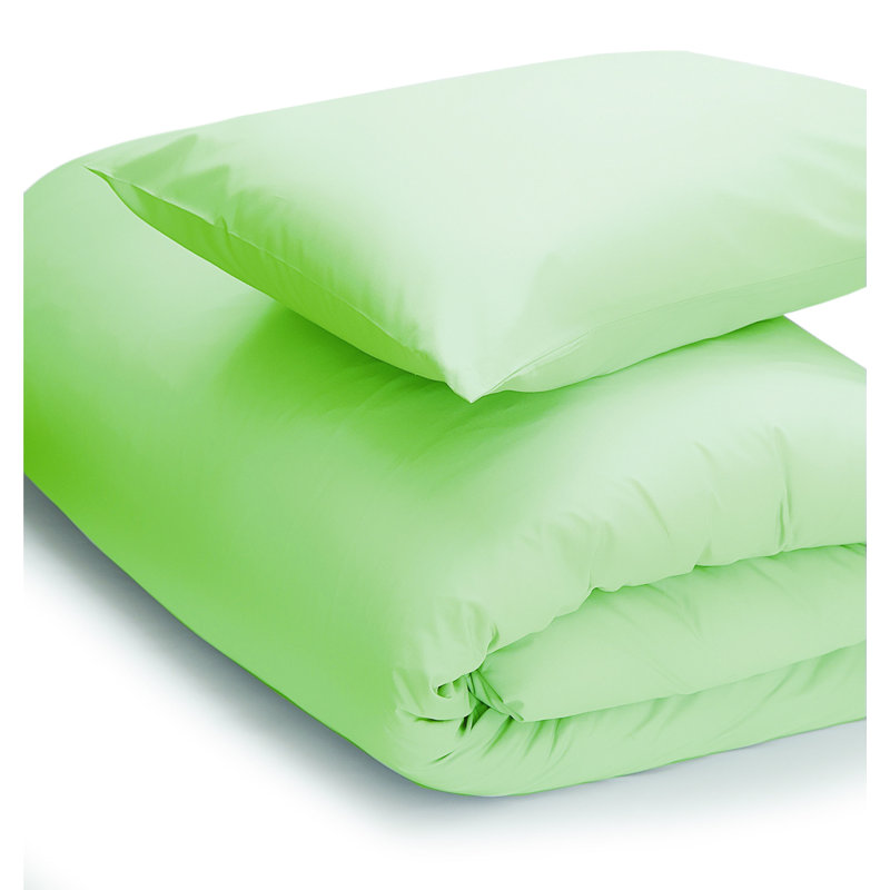 Solid Colour Duvet Cover, Apple, Single Duvet Cover