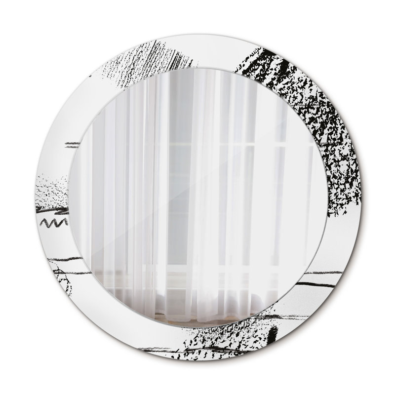 Huldar Glass Flat Wall Mirror