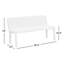 PLACE DINING BANQUETTE LIGHT GREY-247290262