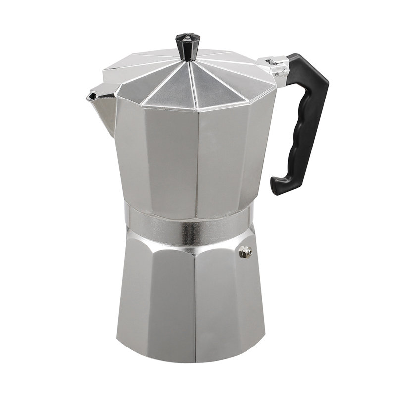 9 Cup Stovetop Espresso Maker Italian Moka Pot