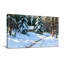 Paysage et nature, paysage de chalet enneigé-941963163