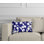Coussin décoratif intérieur / extérieur à motif floral olive