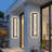 24Inch-Modern Outdoor Wall Sconce, Black LED Exterior Wall Light With Acrylic, Waterproof IP65 For Porch, Garage, Patio, And Entryway, Dusk To Dawn Sensor Included-1047131620