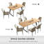 Ensemble de salle à manger Modern Kitchen, table de salle à manger extensible avec chaises rembourrées (1 table et 4 chaises)-1816301543-1865835875