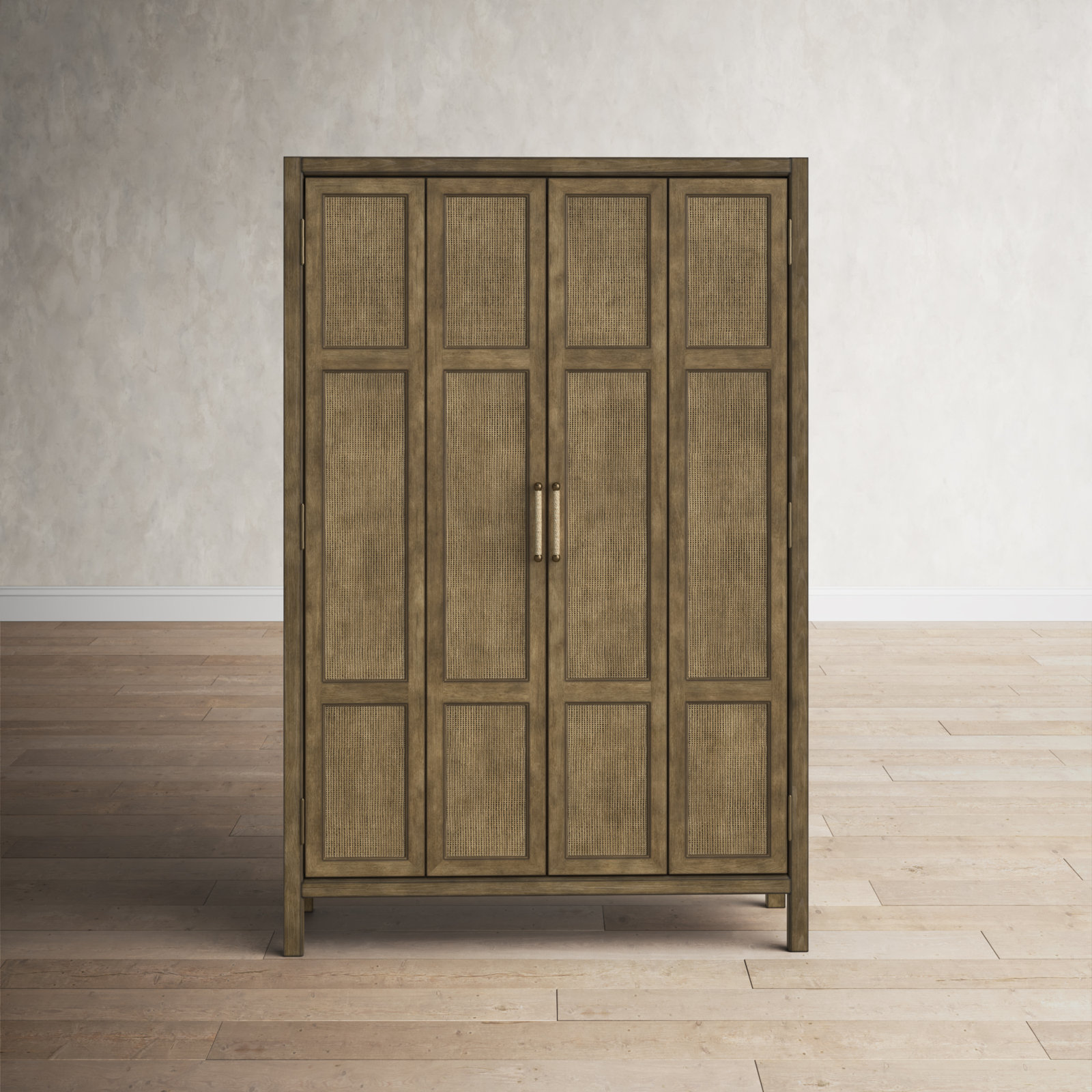 Surfrider 50.75'' Bar Cabinet, Brown