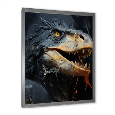 Raptor Dinosaur - Art mural dinosaure