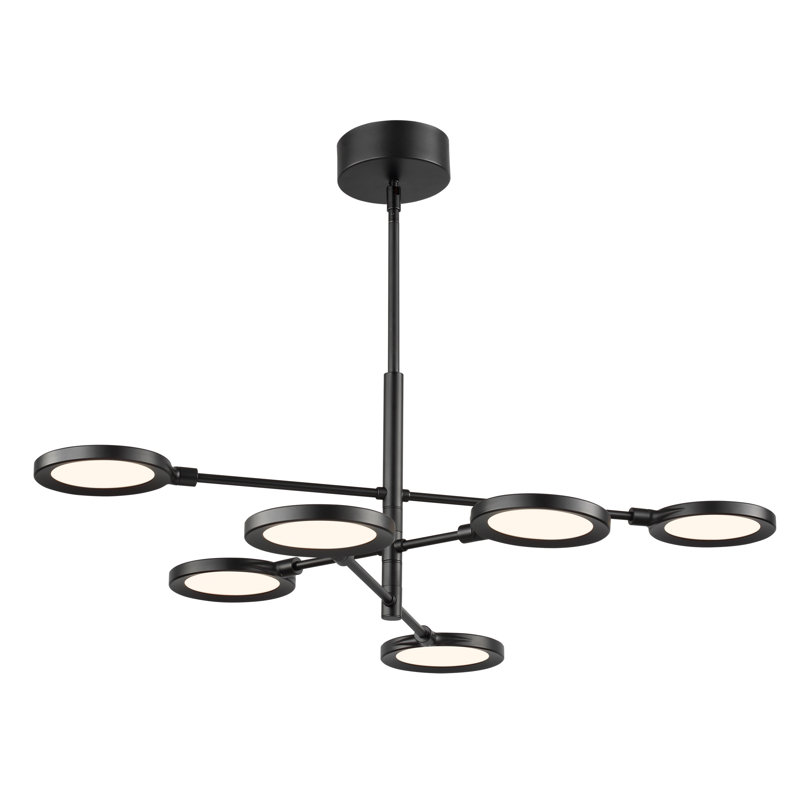 Spectica 6 - Light LED Chandelier